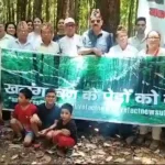 Protest started again in Khalanga forest of Dehradun